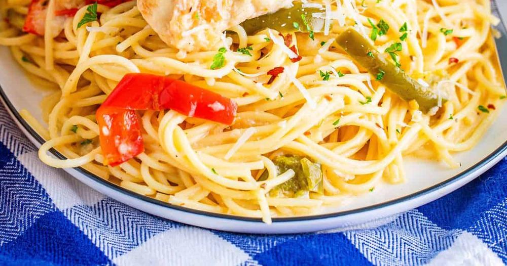 Instant Pot Olive Garden Chicken Scampi - Punchfork