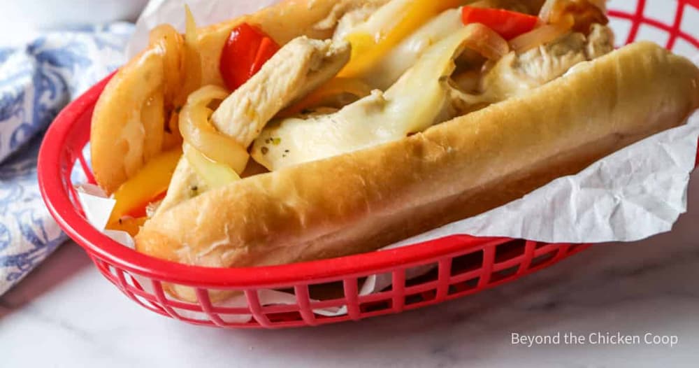 Chicken Philly Cheesesteak | Punchfork