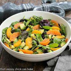 asian pear salad with orange ginger dressing Asian Pear Salad with Orange Ginger Dressing