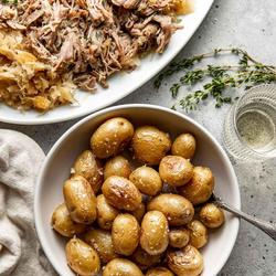 Onion Soup Mix Roasted Potatoes | Punchfork