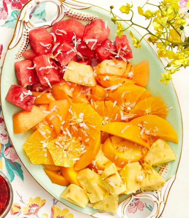 pioneer woman fruit salad with orange vanilla dressing The Pioneer Woman's Pretty Yummy Fruit Salad