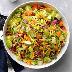 half baked harvest christmas salad with honey mustard dressing ingredients Christmas Salad with Honey Mustard Dressing