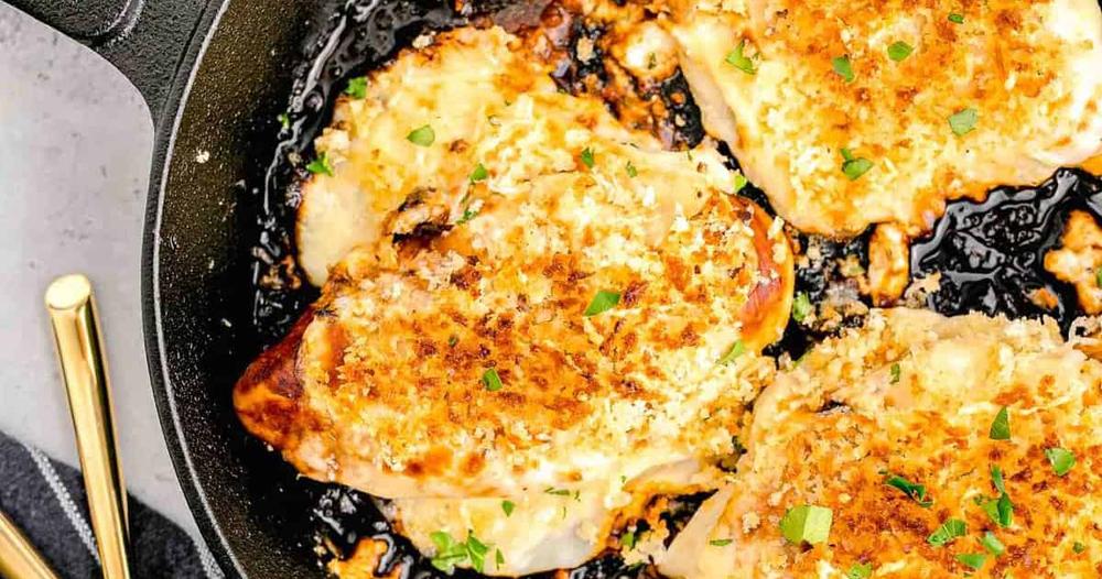 Parmesan Crusted Chicken (Longhorn Copycat) - Punchfork