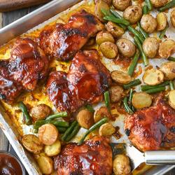 Ranch Chicken with Green Beans and Potatoes | Punchfork Ranch Chicken with Green Beans and Potatoes | Punchfork