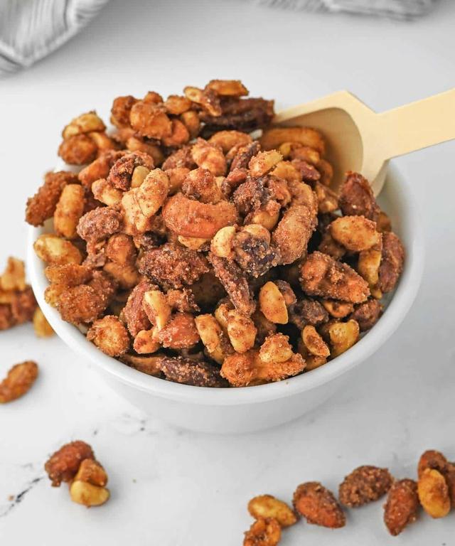 Slow Cooker Candied Nuts | Punchfork