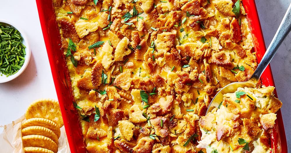 Ritz Cracker Chicken Casserole - Punchfork