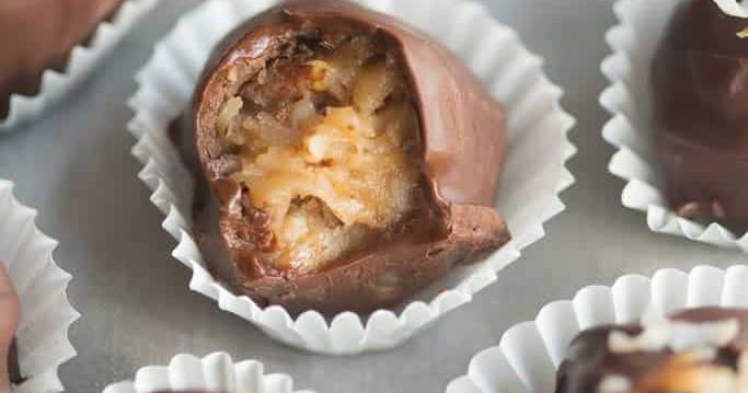 German Ruffles German Chocolate Truffles | Punchfork