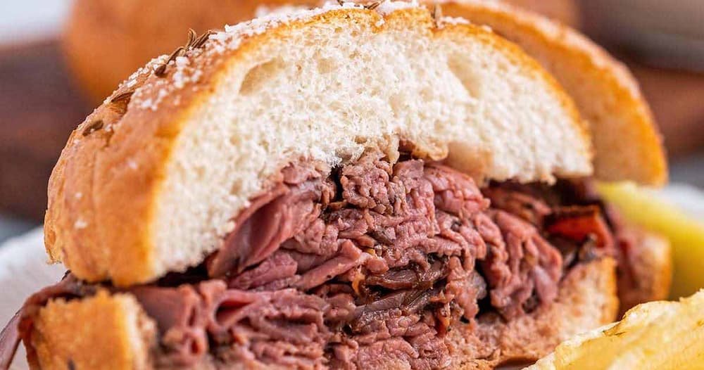 Buffalo Beef on Weck | Punchfork