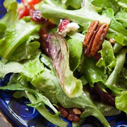 winter greens salad with pecorino dressing If you need the perfect salad for thanksgiving and/or all fall dinner parties bookmark this! Winter Greens with Pecorino is my EVERYTHING. Comment WGC recipe to get this straight to your inbox
