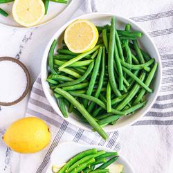 smashed green beans with lemony sumac dressing Smashed Green Beans With Lemony Sumac Dressing Recipe