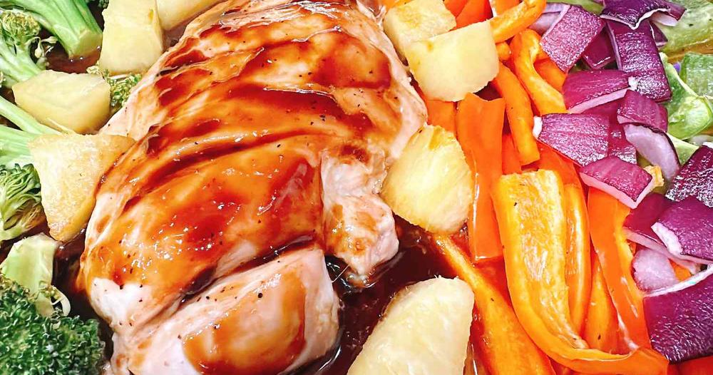 Sheet Pan Hawaiian Chicken | Punchfork