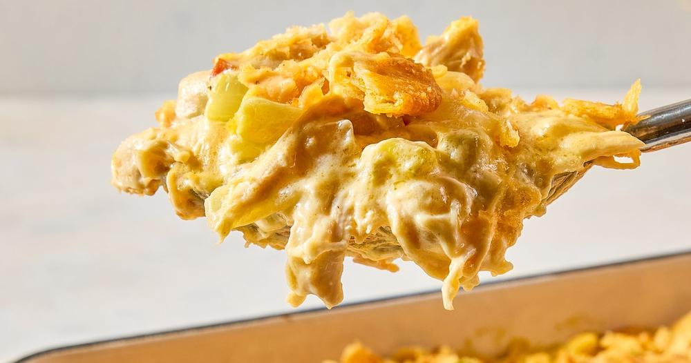 Ritz Cracker Chicken Casserole - Punchfork