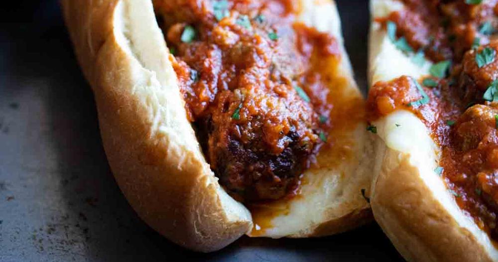 Exploding Meatball Sub Meatball Sub | Punchfork