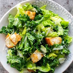 winter greens salad with pecorino dressing Lacinato Kale and Pecorino Salad