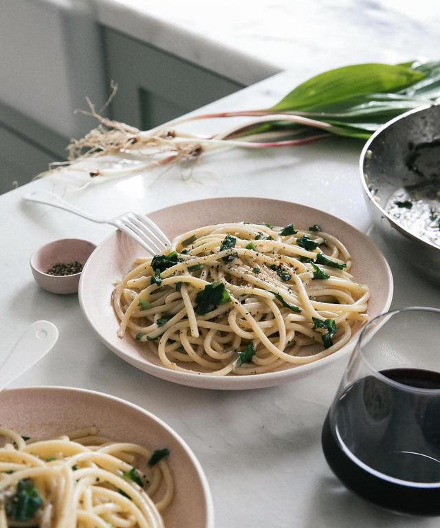 Ramp Pasta | Punchfork