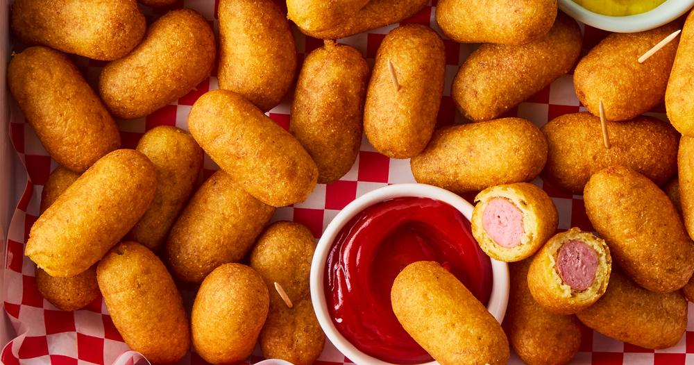 Mini Corn Dogs | Punchfork