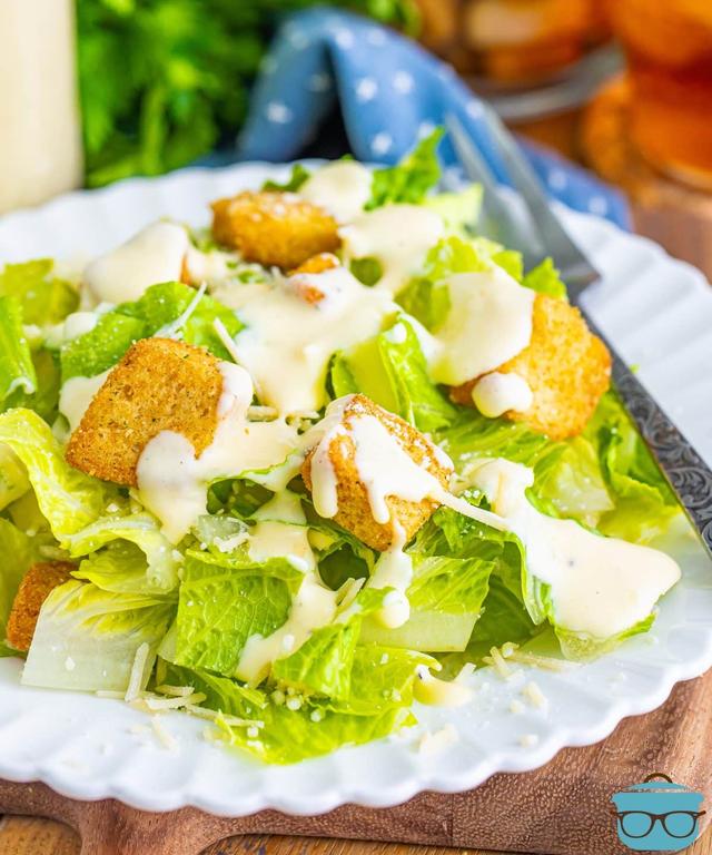 Caesar Salad Dressing (No Anchovies) | Punchfork Caesar Salad Dressing (No Anchovies) | Punchfork