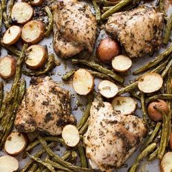 Ranch Chicken with Green Beans and Potatoes | Punchfork Ranch Chicken with Green Beans and Potatoes | Punchfork