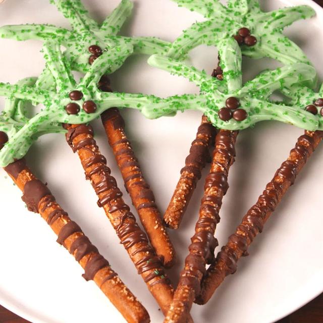 Palm Tree Pretzels | Punchfork