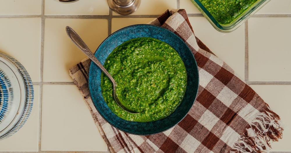 hana ☆美品☆ repetto pesto green 39 Greenest Mint and Ginger Pesto | Punchfork