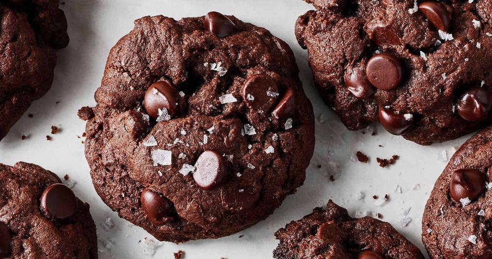 Double Chocolate Chip Cookies | Punchfork