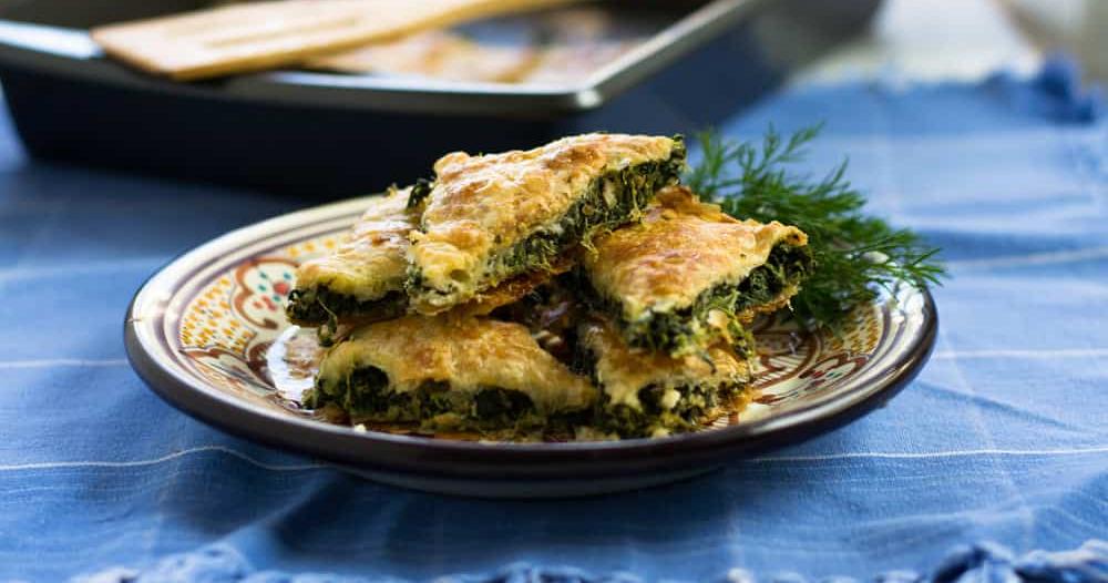 Turkish Borek (Spinach and Feta Pie) | Punchfork